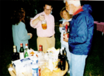 The preacher getting introduced to whiskey.